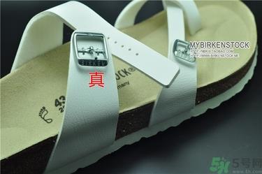 Birkenstock勃肯鞋真假辨别方法 博肯鞋真假鉴别图