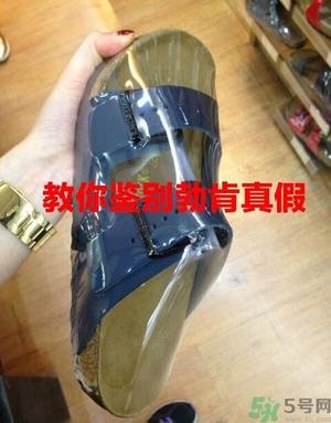 Birkenstock勃肯鞋真假辨别方法 博肯鞋真假鉴别图