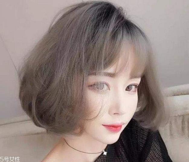 短发烫染什么样的造型好看 不烫不染的女生短发发型