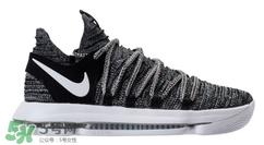 nike kd 10 oreo多少钱？耐克杜兰特10代奥利奥配色专柜价格