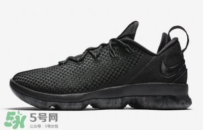 ​nike lebron 14 low triple black纯黑配色多少钱？