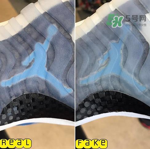 air jordan 11北卡蓝真假怎么分辨？aj11北卡蓝真假鉴定