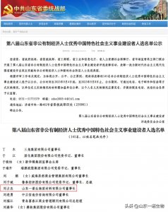 ​一诺董事长荣获山东省非公有制优秀特色社会主义事业建设者称号