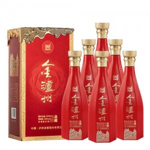 52度金泸州红漫天窖酒价格表(沪州特酿红漫天)